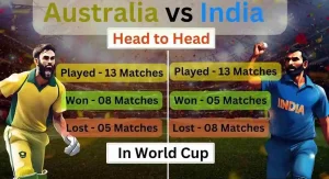 India vs Australia Head-to-Head in World Cup