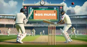 highest-fifth-wicket-partnership-in-test-cricket - 405 Runs