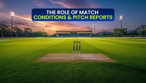 The Role of Match Conditions & Pitch Reports in Fantasy Cricket!