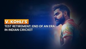 V. Kohli Test Retirement